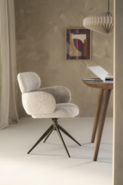 96503 | Stoel Darcio - taupe Gleam | Eleonora