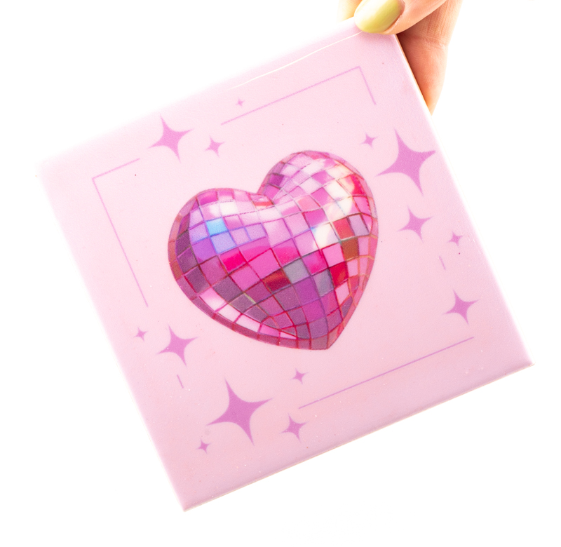 TE3043 | Tegeltje hart discobal | HomeBound by KY