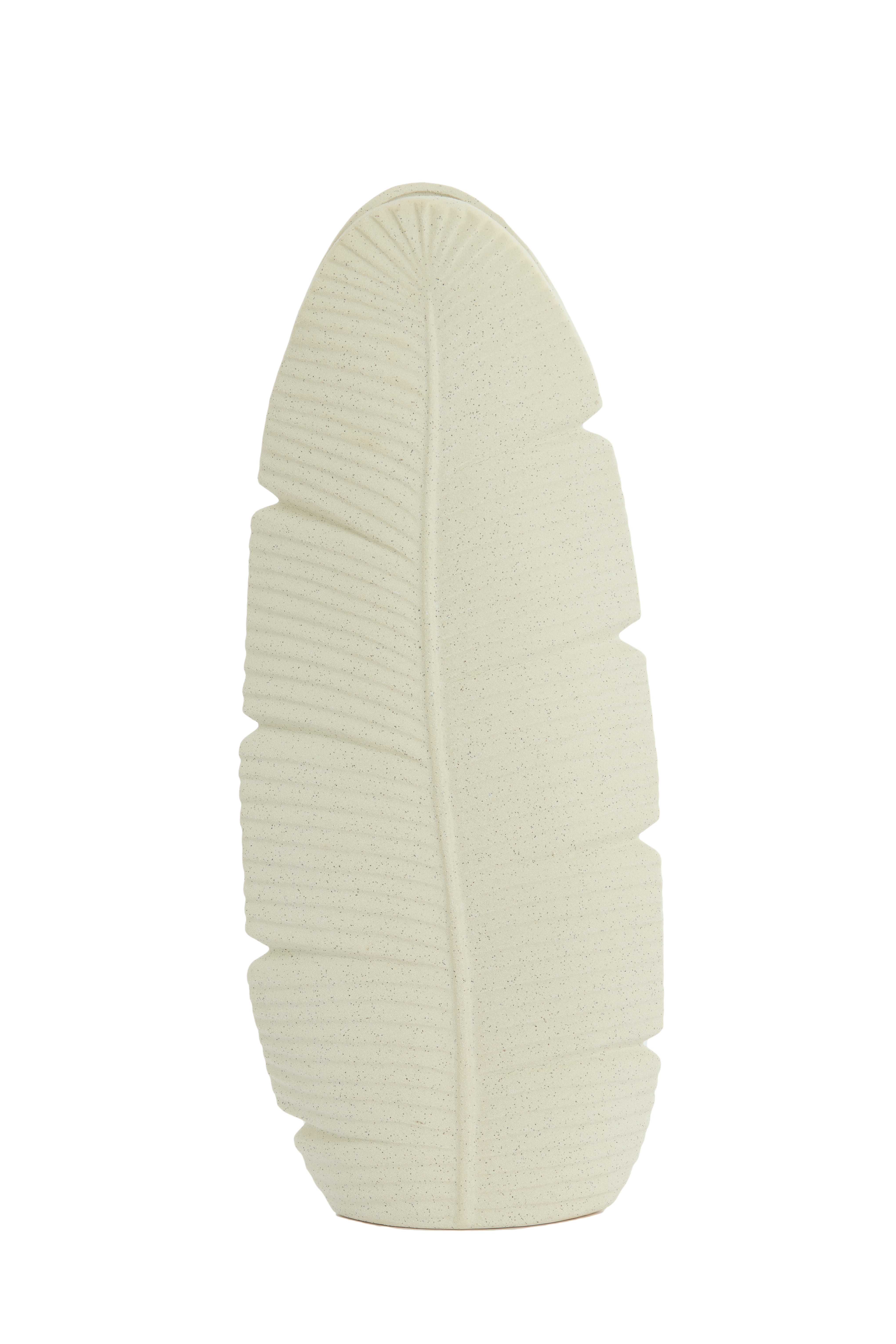 5813943 | Vaas deco 19x11x46,5 cm LOU - keramiek mat crème | Light & Living