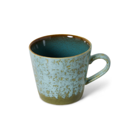KST0134 | 70s ceramics: cappuccino mug, verdigris | HKliving