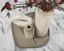 DB1364 | Metalen dienblad organisch - sand | HomeBound by KY