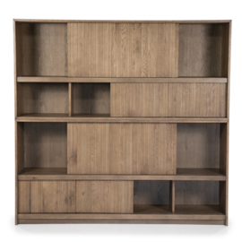 96211 | Boekenkast Milo - bruin  | Eleonora