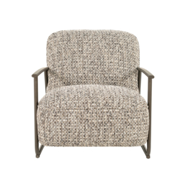 96619 | Fauteuil Norel - taupe Vive | Eleonora