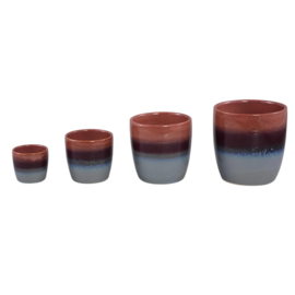 731373 | Braxton pot ombre glazed XS - purple | PTMD