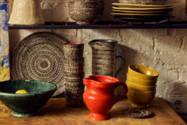 KST0334 | 70s ceramics: dinner plates, brew (set of 2) | HKliving - Medio oktober verwacht!