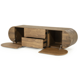 96423 | TV meubel  King 160x40x43 - bruin | Eleonora