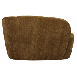 377518-H/377469-H | Mojo 2-zits bankje (links of rechts) - ribstof honinggeel | WOOOD