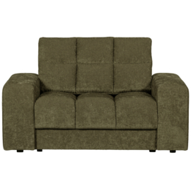 379006-G | Second date loveseat - velvet groen | WOOOD