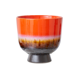 AFC0002 | Retro flower pot - cherry red | HKliving