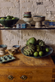 KST0310 | 70s ceramics: bowl on base L, brew | HKliving - Eind oktober verwacht!