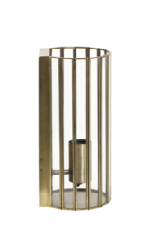 3120618 | Wandlamp STRØBY 14x13x30,5 cm - antiek brons | Light & Living