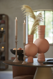 6050233 | Kandelaar Ø7x28,5 cm CASANDRA - antiek bruin | Light & Living 