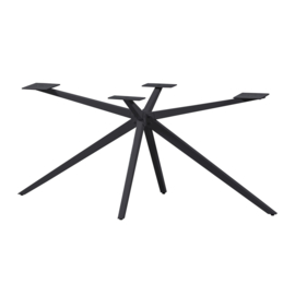 375101-Z | Holland kruispoot xl - metaal zwart | WOOOD