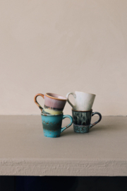 KST0281 | 70s ceramics: espresso mugs, softness (set of 4) | HKliving - Medio oktober verwacht!