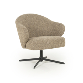 96350 | Fauteuil Connor - bruin Donna | Eleonora