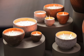 732866 | Elora outdoor candle S - cement | PTMD
