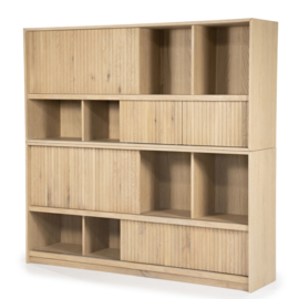 96210 | Boekenkast Milo - naturel  | Eleonora