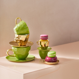 108048 | UNC Good Morning saucer Ø15.5 cm - gold | Urban Nature Culture