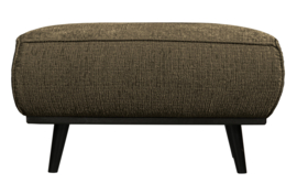 378663-BO | Statement hocker - structure velvet bonsai | BePureHome