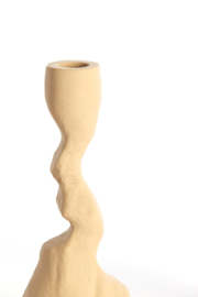 6076727 | Kandelaar 10x9x22,5 cm ARKADIA - zand | Light & Living