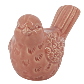 AS9387 | Aardewerk vogel - roze | HomeBound by KY 