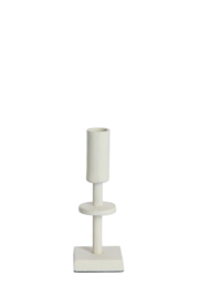 6046843 | Kandelaar 6x6x17 cm KABIRA - crème | Light & Living