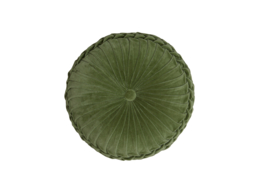 6856669 | Kussen Ø40 cm BEREND - groen | Light & Living