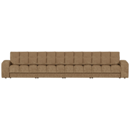 379011-Z | Second date 4-zits bank - velvet zand | WOOOD