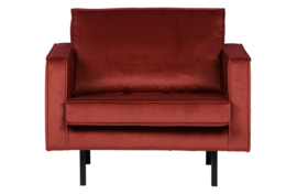 800541-205 | Rodeo fauteuil - velvet chestnut | BePureHome