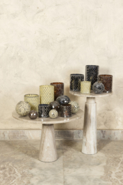 729131 | Ailya tealight mozaïk S - brown | PTMD 
