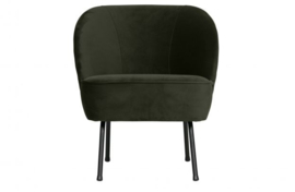 800748-D | Vogue fauteuil - fluweel dark green | BePureHome