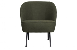 800748-W | Vogue fauteuil - geweven stof warm groen | BePureHome