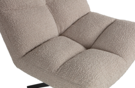 377118-Z | Vinny draaifauteuil - Bouclé zand | WOOOD Exclusive