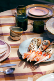 KST0035 | 70s ceramics: XS bowls, marine (set of 4) | HKliving 