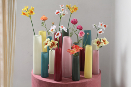 731592 | Saelah glass vase M - cream | PTMD