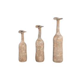 735391 | Coldin vase high L - taupe | PTMD