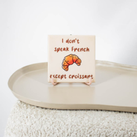 TE2980 | Tegeltje croissant | HomeBound by KY