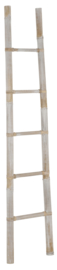ML 890900 | MUST Living Ladder Bamboo - whitewash | DTP Interiors - alleen afhalen