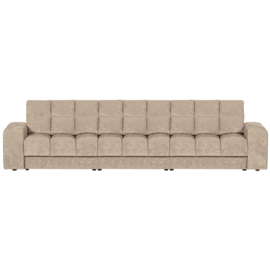 379010-N | Second date 3-zits bank - velvet nougat | WOOOD