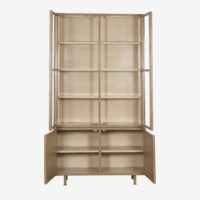 Vitrinekast Langley  - Cappuccino | New Routz