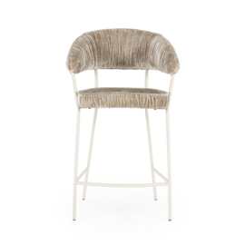 96116 | Barstoel Lizzy - taupe  | Eleonora