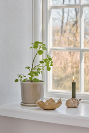 92331-14 | Candle holder acorn - brown | Ib Laursen - Binnenkort verwacht!