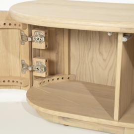 96372 | TV meubel Josh 4-drs. - naturel | Eleonora