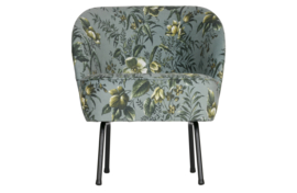 800748-85 | Vogue fauteuil - fluweel poppy grijs | BePureHome