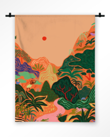 24053 | Wandkleed - Hidden Paradise | Urban Cotton