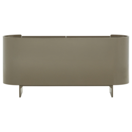 377771-G | Liora dressoir - hout hoogglans groen [fsc] | WOOOD