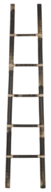 ML 890902 | MUST Living Ladder Bamboo - blackwash | DTP Interiors - alleen afhalen