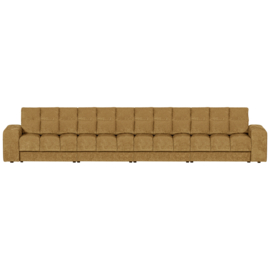 379011-O | Second date 4-zits bank - velvet goudgeel | WOOOD
