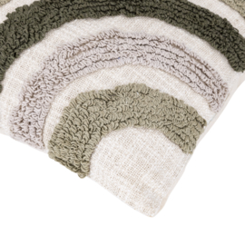 732681 | Ansen embroidery cushion - green | PTMD