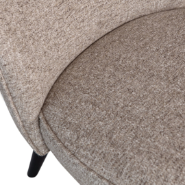 375690-N | Sara fauteuil - geweven naturel melange | WOOOD